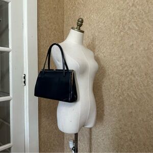 VTG Thalhimers Navy Blue Clasp Purse
